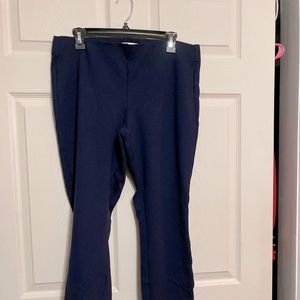 Women’s Navy Blue strict legging dress pant